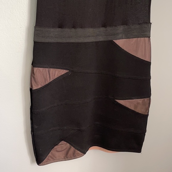 BCGBMaxazria Black Mini Dress - Picture 3 of 6